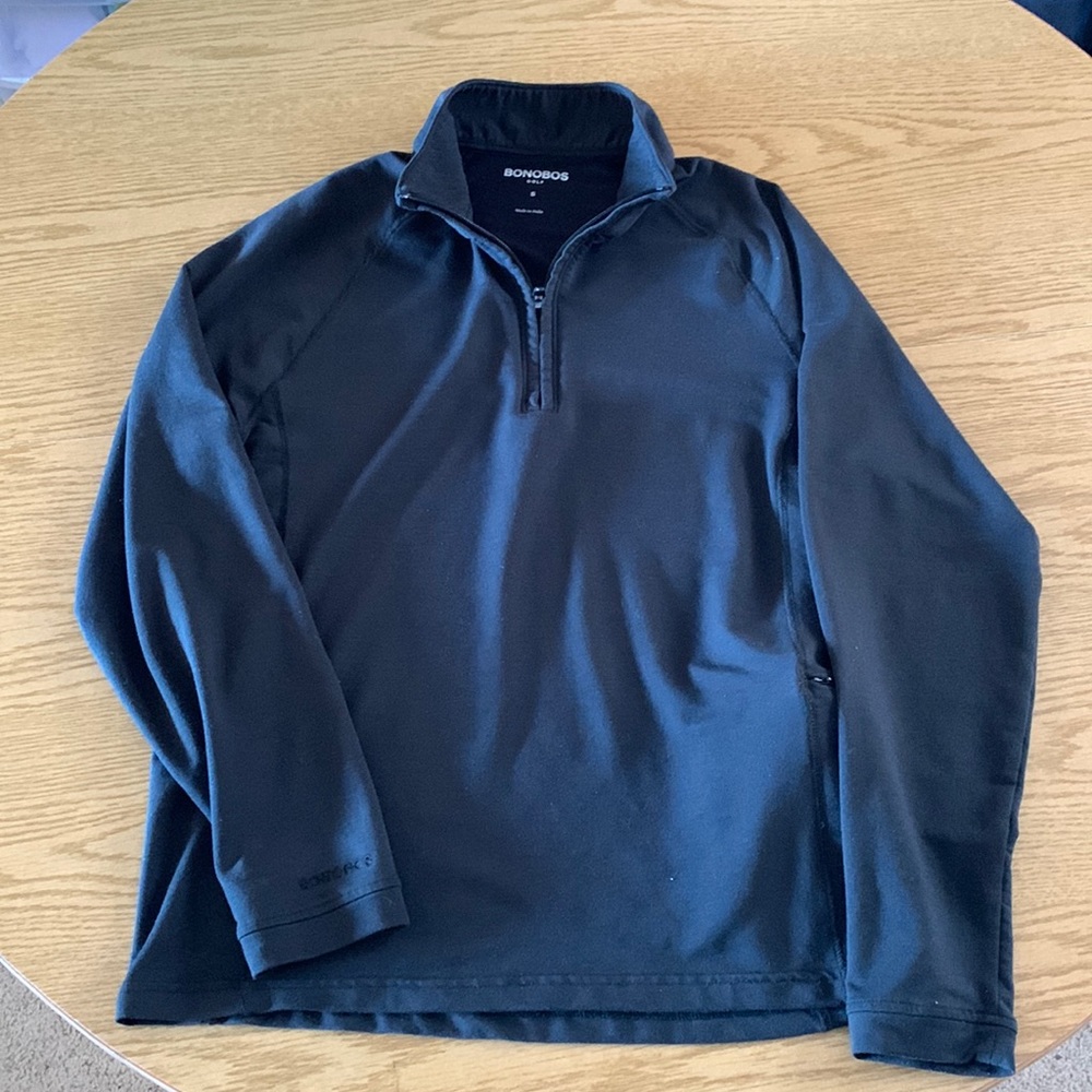 Bonobos Golf Quarter Zip Pullover S